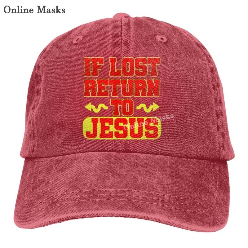 Denim Cap Jesus The Way The Truth The Life Baseball Dad Cap Adjustable Classic Sports for Men Women Hat: 11