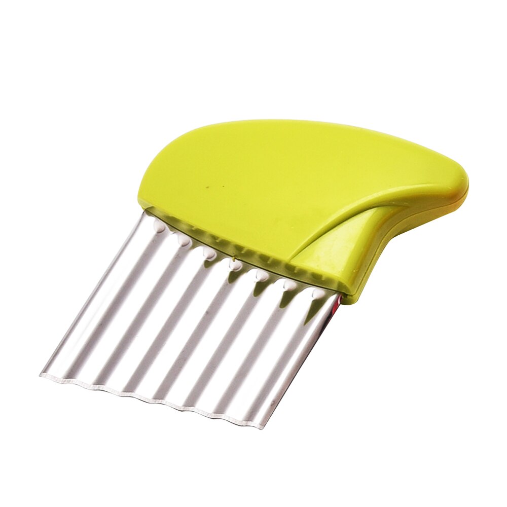 Cortador de huevos duros de acero inoxidable para el hogar, utensilios de cocina, accesorios: Potato cut green