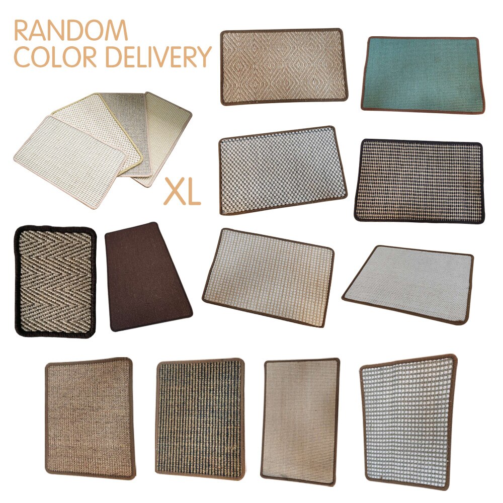 Natural Sisal Cat Scratching Mat Scratch Pad Cat Grinding Claws Protecting Furniture Ship From Russain