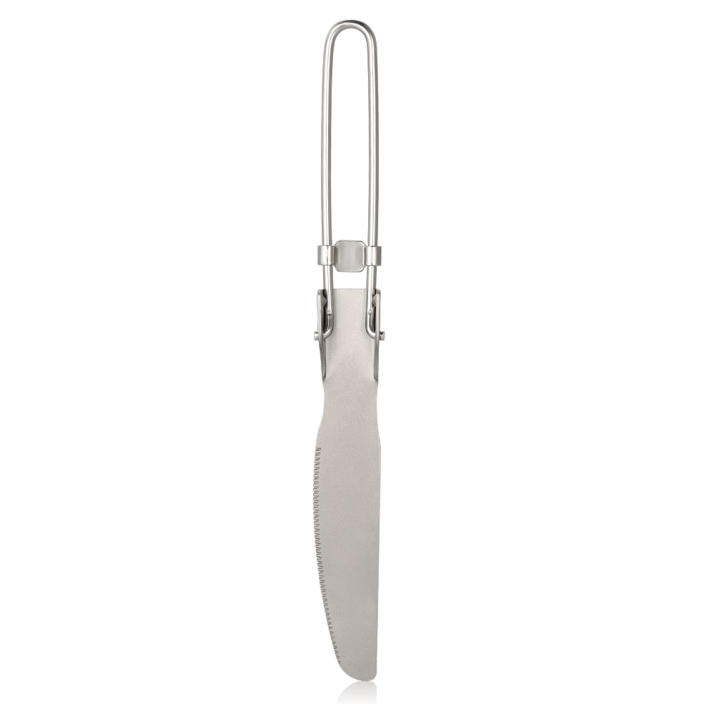Plegable cuchara tenedor cúter ligero al aire libre la cena Spork cubiertos viajes de Camping mochila Tab Kits de viaje: Style 12