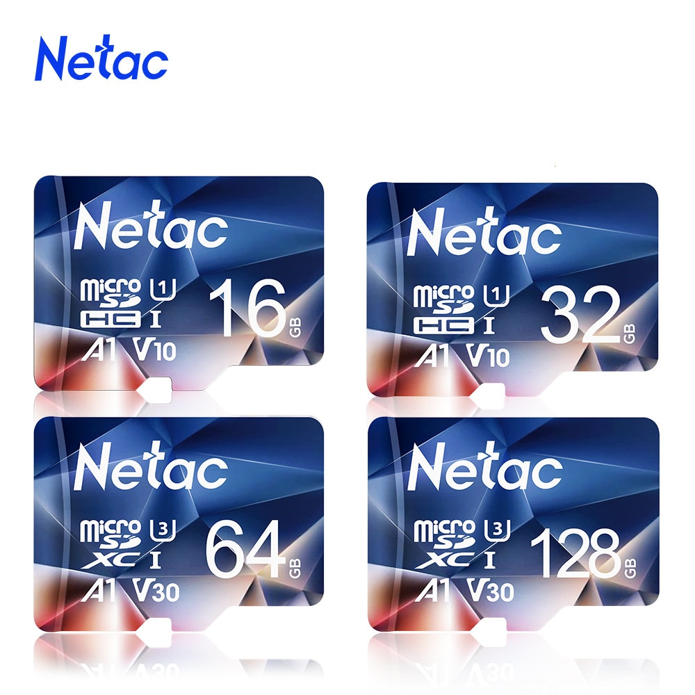 Netac Micro Sd-kaart Geheugenkaart Class10 Tf Card 64Gb 256Gb 512Gb 128Gb 32Gb 16gb Max 100 Mb/s Sd/Tf Flash Microsd-kaart Voor Telefoon