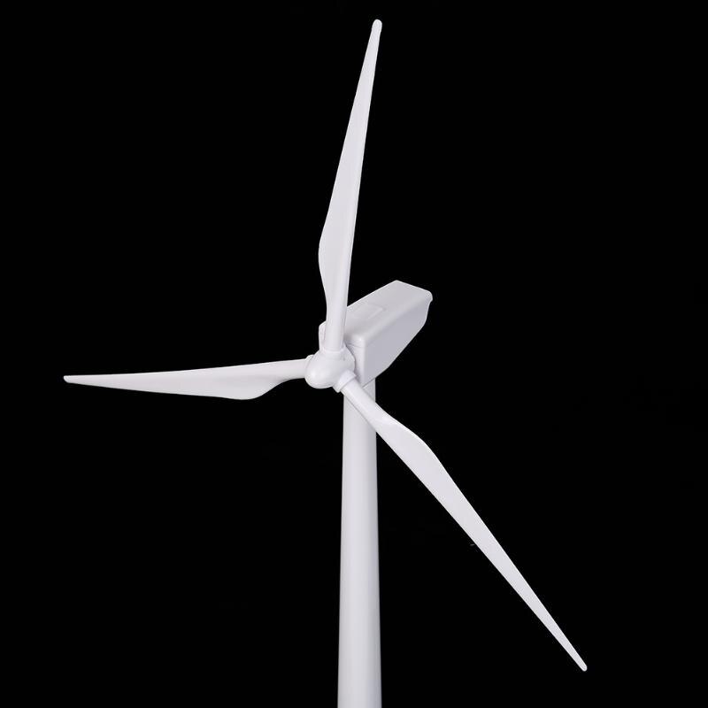 Desktop Zonne-energie Windmolens Plastic Windmolen Educatief Speelgoed Model Windturbine Gemonteerd Zonne-energie ABS