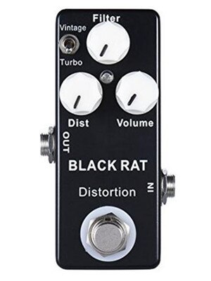 Mini Classic RAT Tone Distortion Guitar Effect Pedal Two mode selection And True Bypass