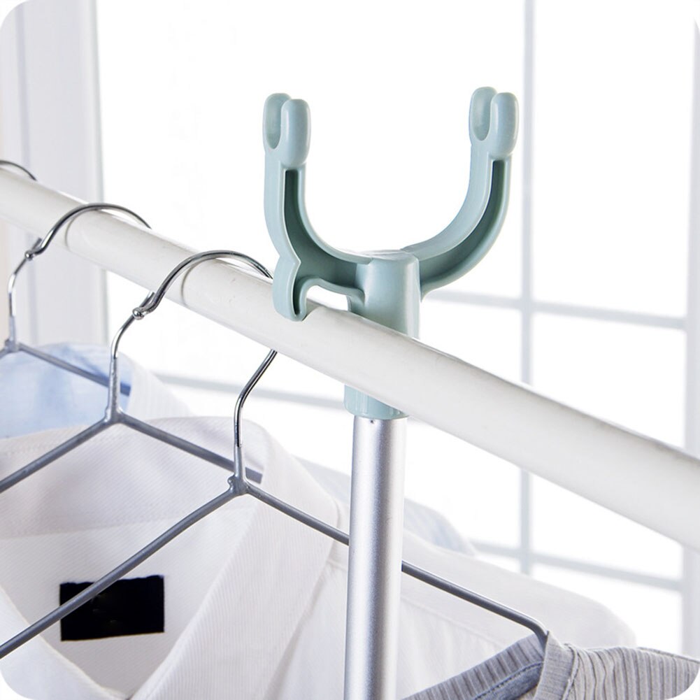 Aluminum Clothes Fork Balcony Fork Pole The Hangers For Clothes Retractable Adjustable Clothes Airing Fork Support Clothes Rack