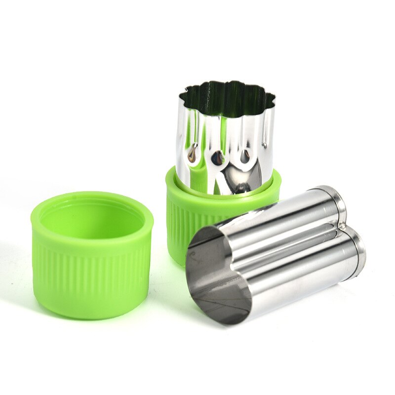 12 Pcs Vegetable Shape Cutter Set Flower Star Mold Cookies Cutter Fruit Slicing Stencil Kids Baking Cookie Mold DIY Baking Tools