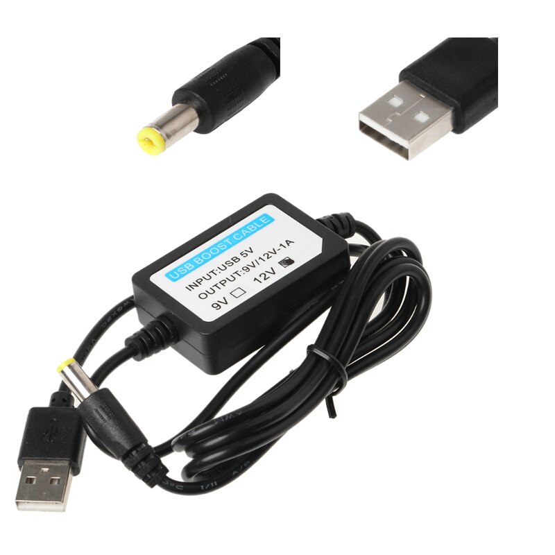 USB DC 5V naar DC 12V Step Up Kabel Module USB Power Boost Lijn Step Up Boost Module converter Adapter Kabel Voor WiFi Router LED