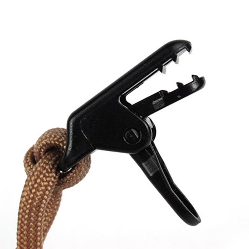 10PCS Tent Clip Adjustable Plastic Heavy Duty Windproof Awning Clamp Outdoor Camping Tent Alligator Clip Nylon Jaw Grip Trap