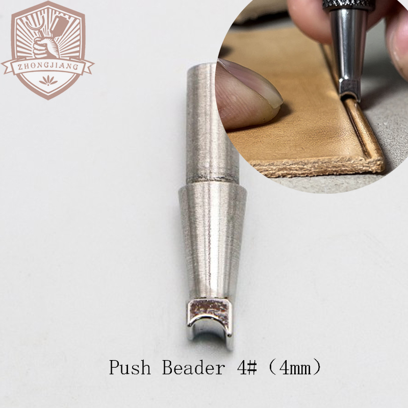 Leather Craft tools Edge Beader And Double Line for Carving Swivel Knives: Burgundy
