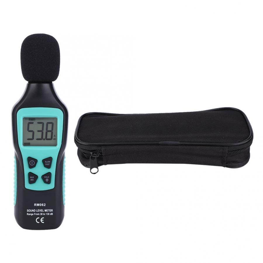 RM062 LCD sonomètre numérique détecteur de bruit testeur données décibel mesure 30-130dB.