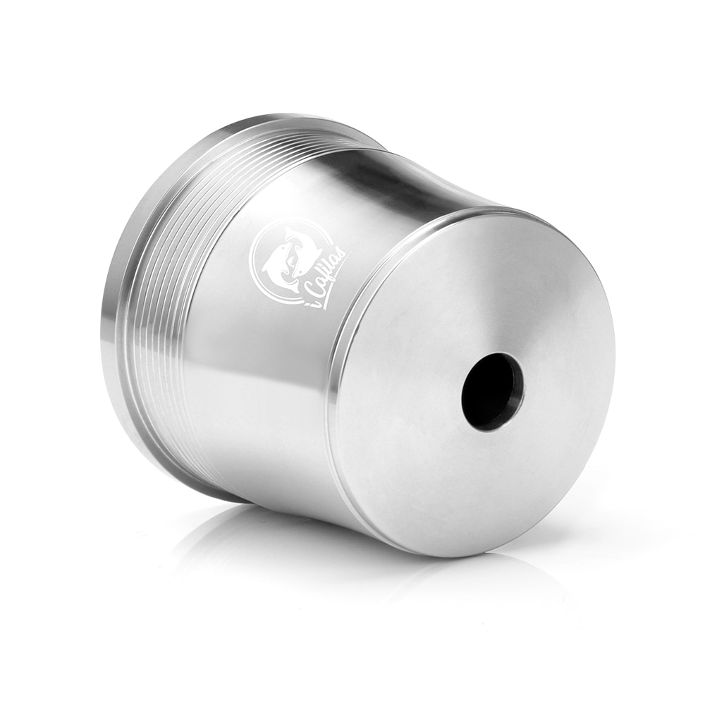 Icafilas påfyllbart metallfilter för illy kaffemaskin café kapslar kopp metall rostfritt stål återanvändbara kaffekorgar kapslar