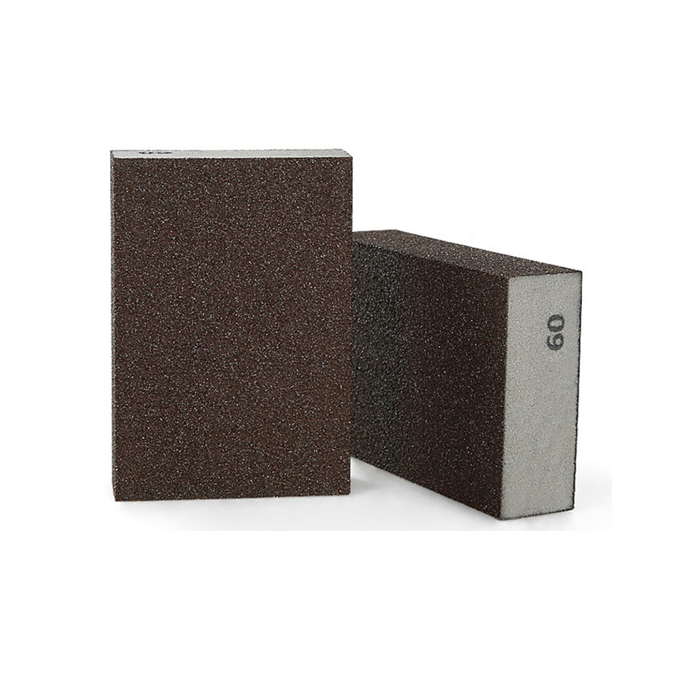 Schleifschwamm, Körnung 60, 80, 100, 120, 180, 240, 320, Wandschleifschwamm, Sandblock, Schleifpapier, Modellfarbe, polierter Sandstein