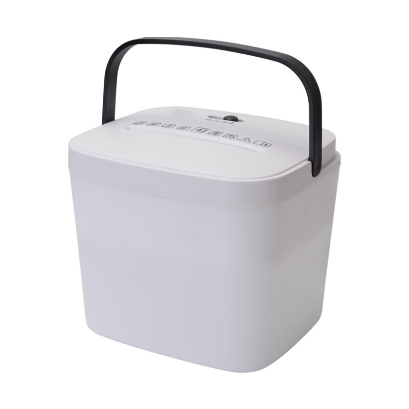 3.5L Mini Portable Document Shredder Deeltje Stille En Vertrouwelijke Gegevens Papier Elektrische Automatische Desktop Shredder