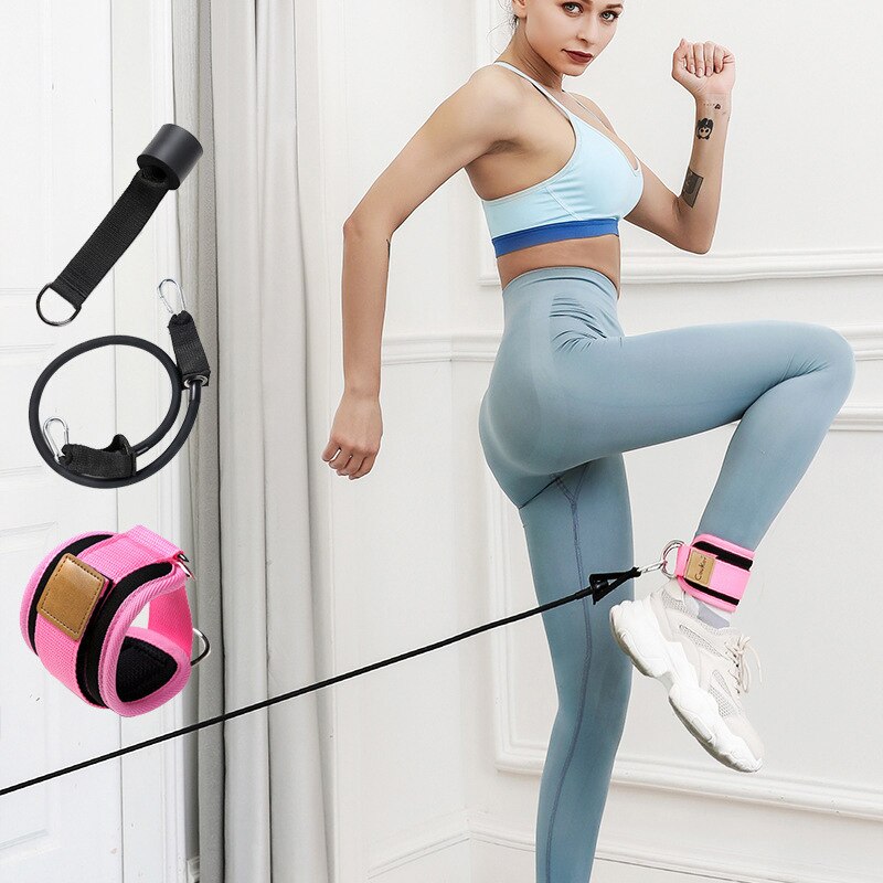 Fitness Resistance Bands Enkelbandjes Neopreen Enkelboeien Voor Kabel Machines Been Gym Workout