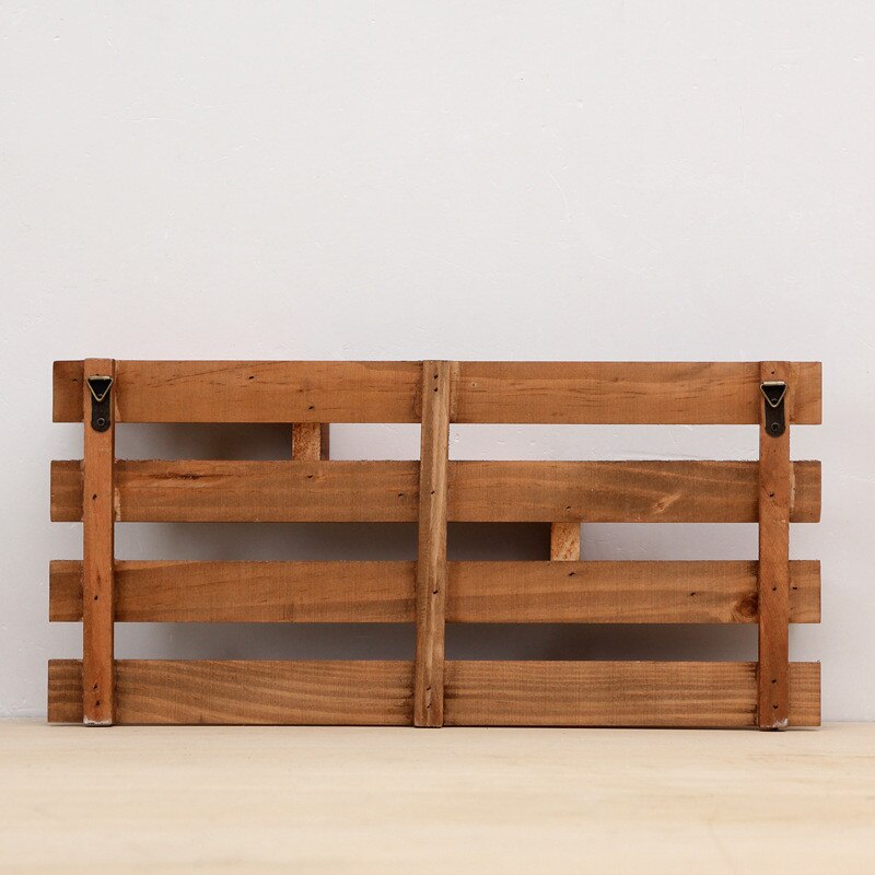 Handmade Wood Boxes Cargo Organizer Storage Box Simple Small Key Hanging Storage Case Phone Racks Wood Shelf Wood Rack Solid W