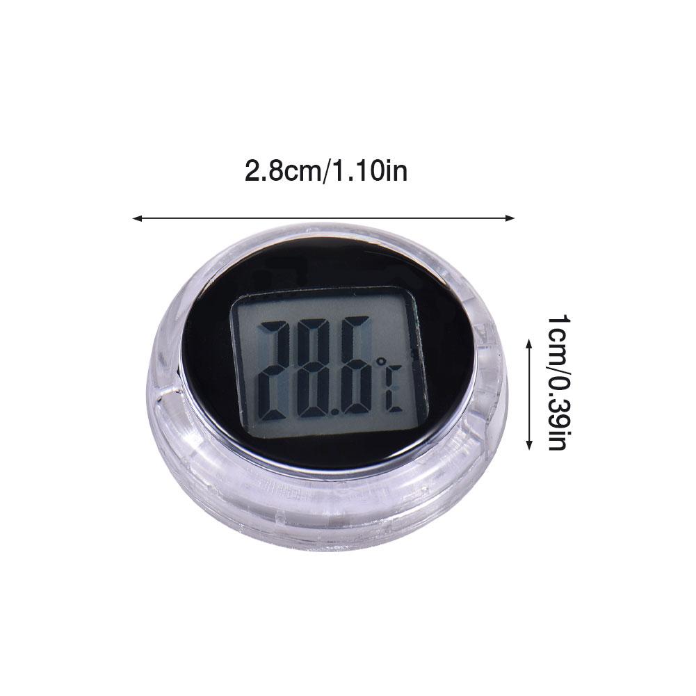 Motorfiets Meter Waterdicht Duurzaam Motorfiets Digitale Thermometer Klok Motor Interieur Horloges Instrument Accessoires