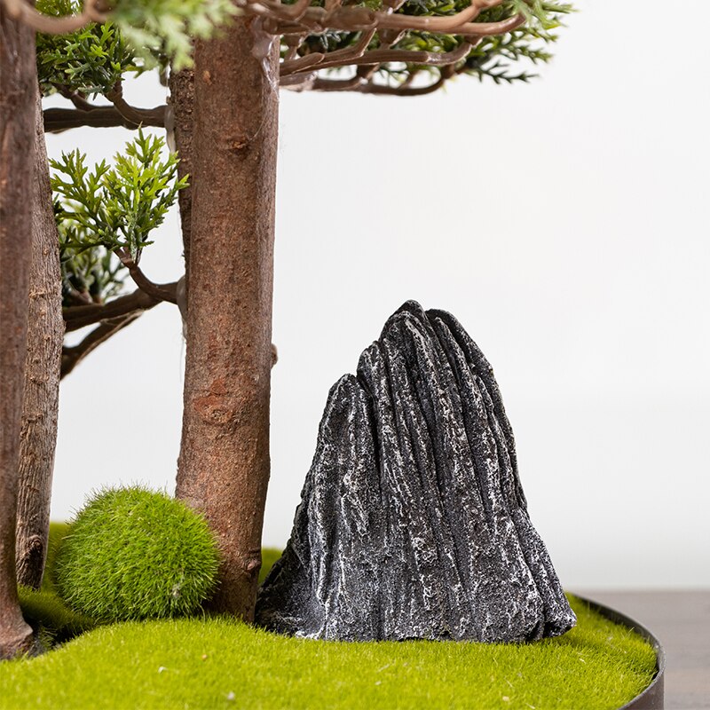 Micro landscape simulation rockery stone fish tank material accessories rockery bonsai basin small furnishings home gardening