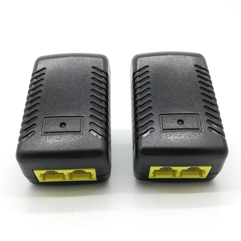 Passiv poe 4805 48v 0.5a europeisk standard støpsel-i poe injektor strøm over ethernet(eu plugg)