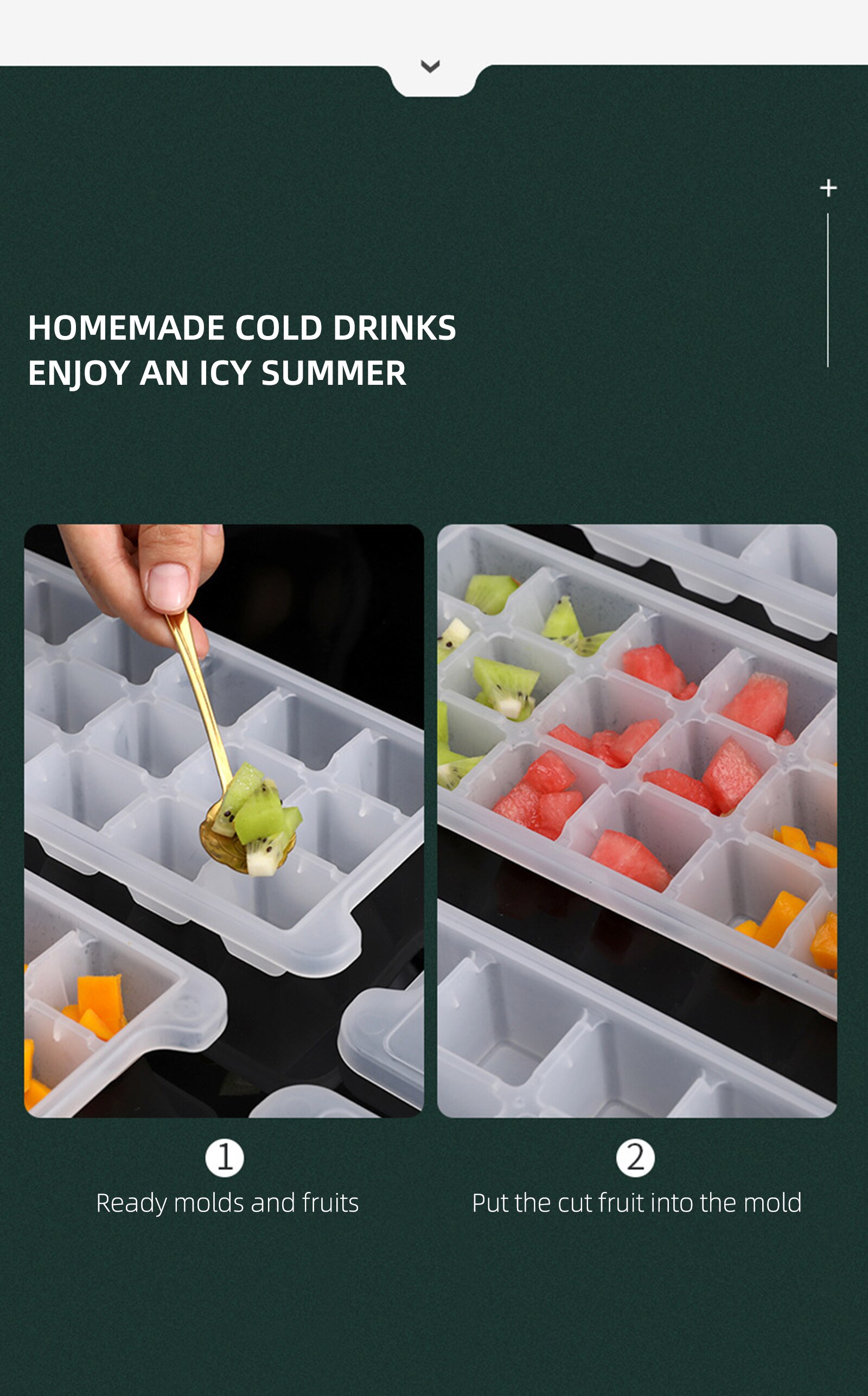 1/2/4 warstwy mrożjeden zamrażarka lodówka Whisky forma skrzynka tacka robić lodu kwadratowy domowej roboty koktajl podejmowania szybkie impreza