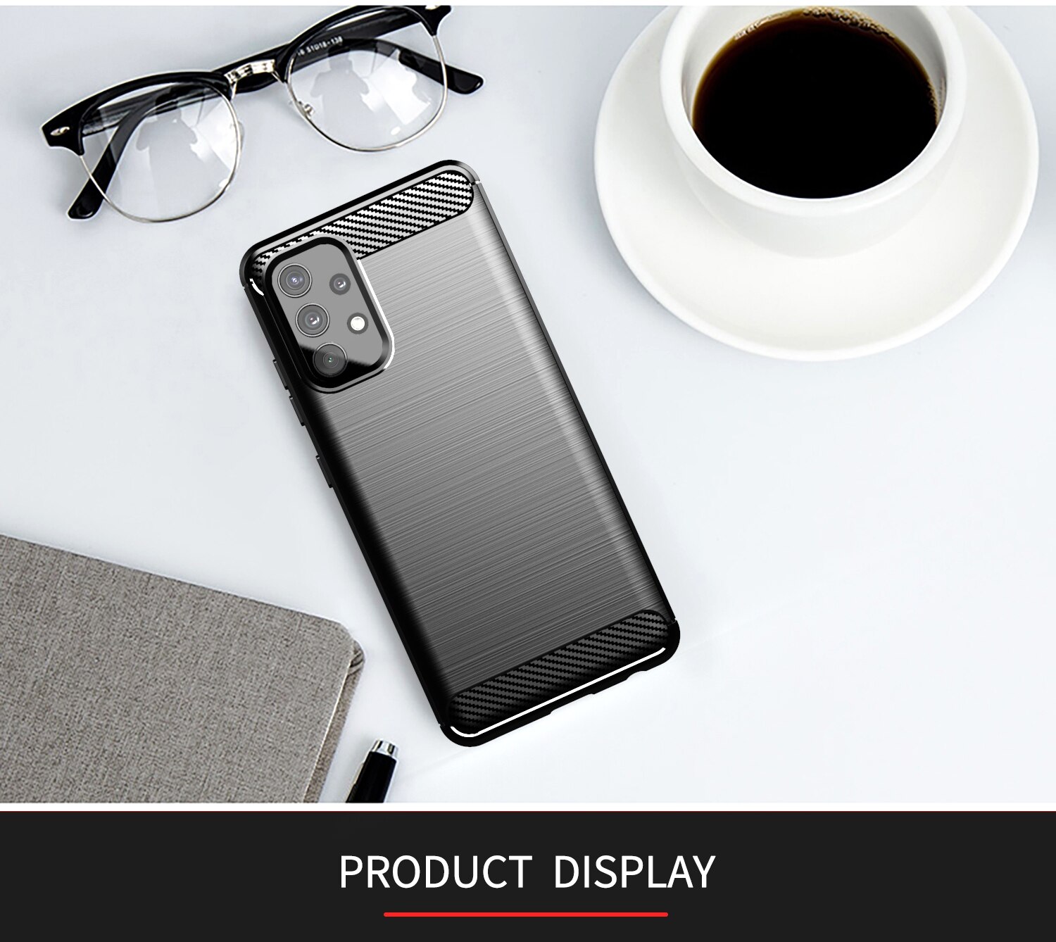Custodia per telefono A32 per Samsung Galaxy A32 4G Cover posteriore in Silicone semiavvolto antiurto per Samsung A32 5G Shell