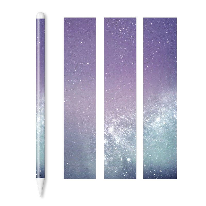 Dla apple pencil 2 naklejki odporne na zarysowania Ultra cienkie malowane naklejki dotykowy długopis Stylus naklejki antypoślizgowy papier ochronny: 1