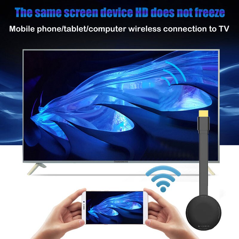 Dongle de recopie sans fil wi-fi, 1080P, HDMI, Miracast, pour Smartphones iOS, iPhone, iPad, Mac, Android
