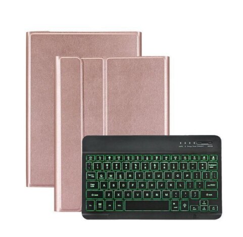 Backlit Draadloos Toetsenbord Case Voor Lenovo Tab M10 Fhd Plus 10.3 Tb-X606F TB-X606X Tablet Stand Cover Folio Case met Toetsenbord: Paars