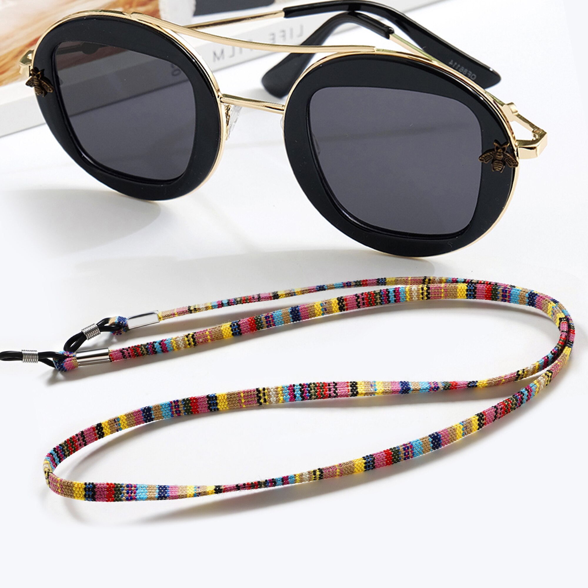 Occhiali Da Vista In Cotone Poliestere Cordino ... - Alibaba - Foto 10