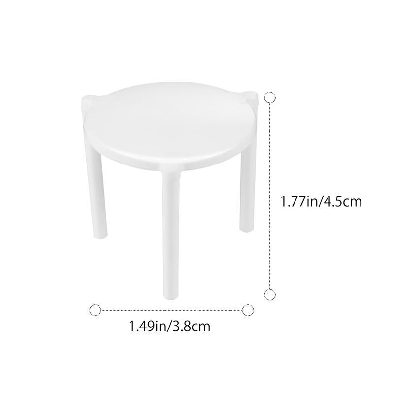 100 stk pizza saver stand hvid plast stativ stak til restaurantcontainer