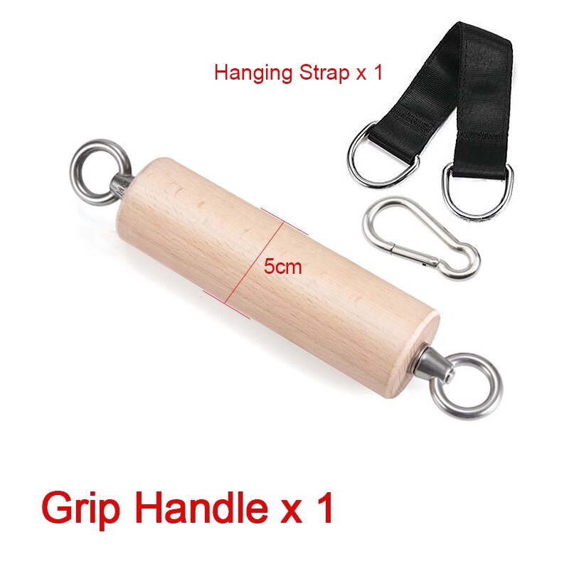 Wooden Pinch Grip Strength Trainer Pull-ups Fitness Hand Fingerboard Training Tools for Outdoor Rock Climbing Body Core Workout: Auburn