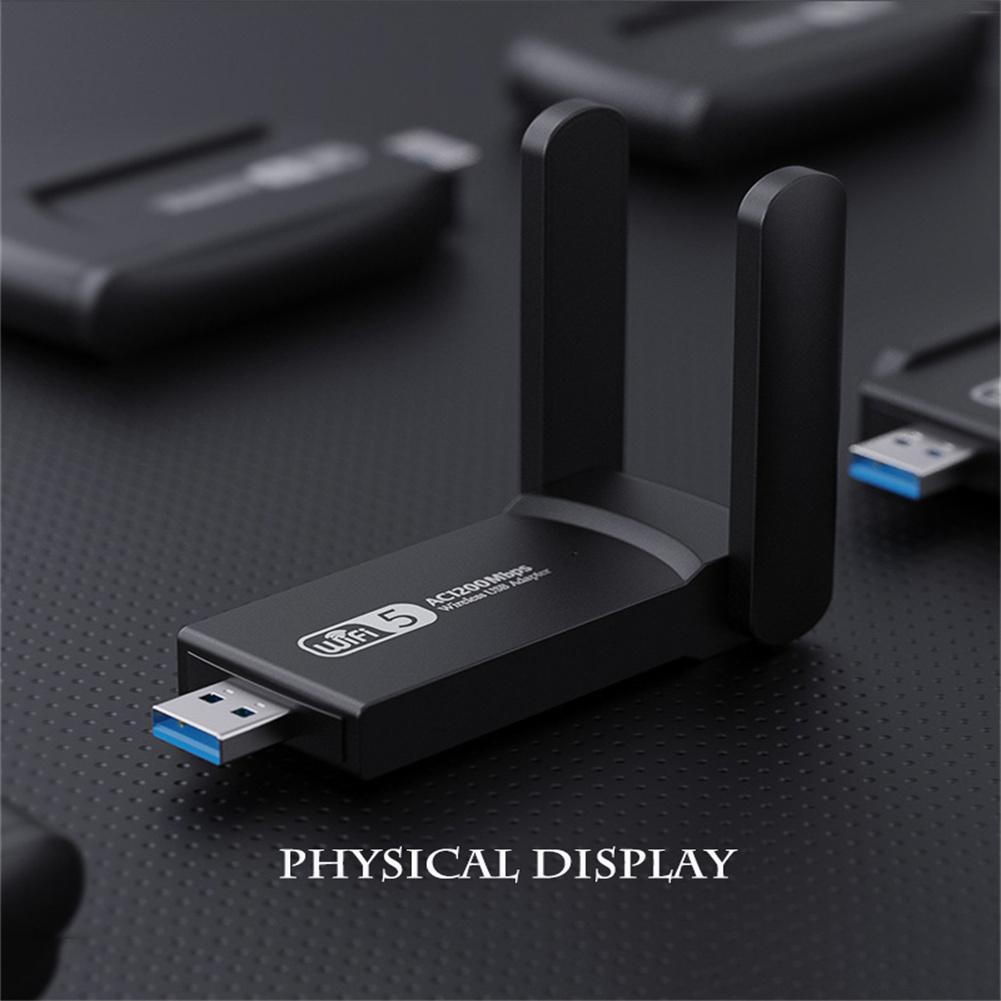 2.4G 5G 1200Mbps Usb Wireless Network Card Dongle Antenna AP Wifi Adapter Dual Band WiFi Usb 3.0 Lan Ethernet 1200M