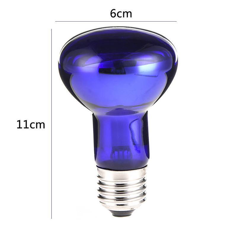 Reptile Heating Lamb Amphibian Bird Snake Lamb Red Light Night Warm Heating Insulation Lamp for Lizards Turtles Animal Lighting