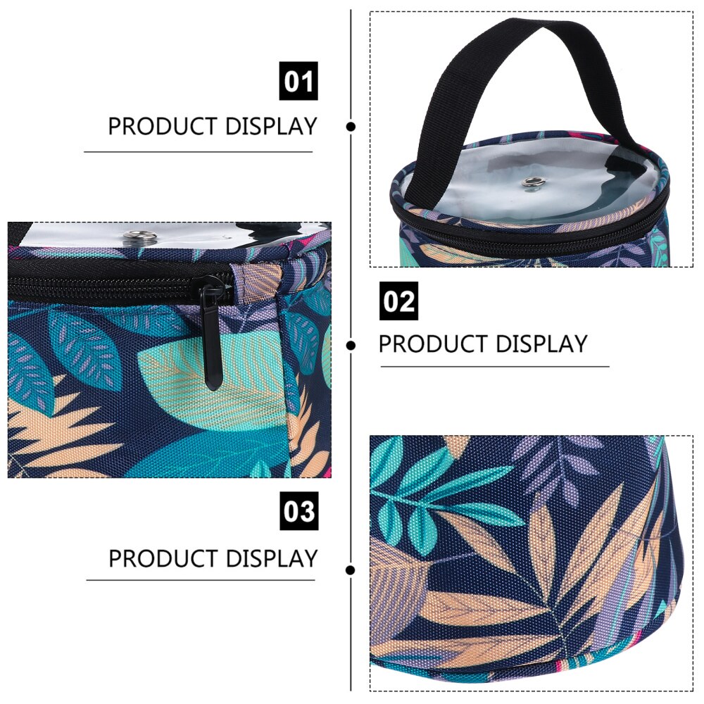 1pc Multifunctional Handbag Knitting Tools Bag Woolen Yarn Container