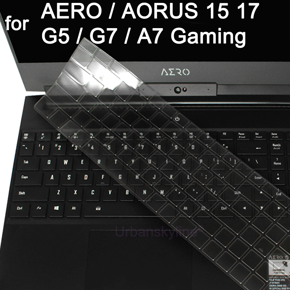 Aero Keyboard Cover for Gigabyte Aorus 5 7 15G 15P 17G 17X Aero 15 17 HDR 15W 15X G5 G7 A7 Gaming Protector Skin Case Laptop