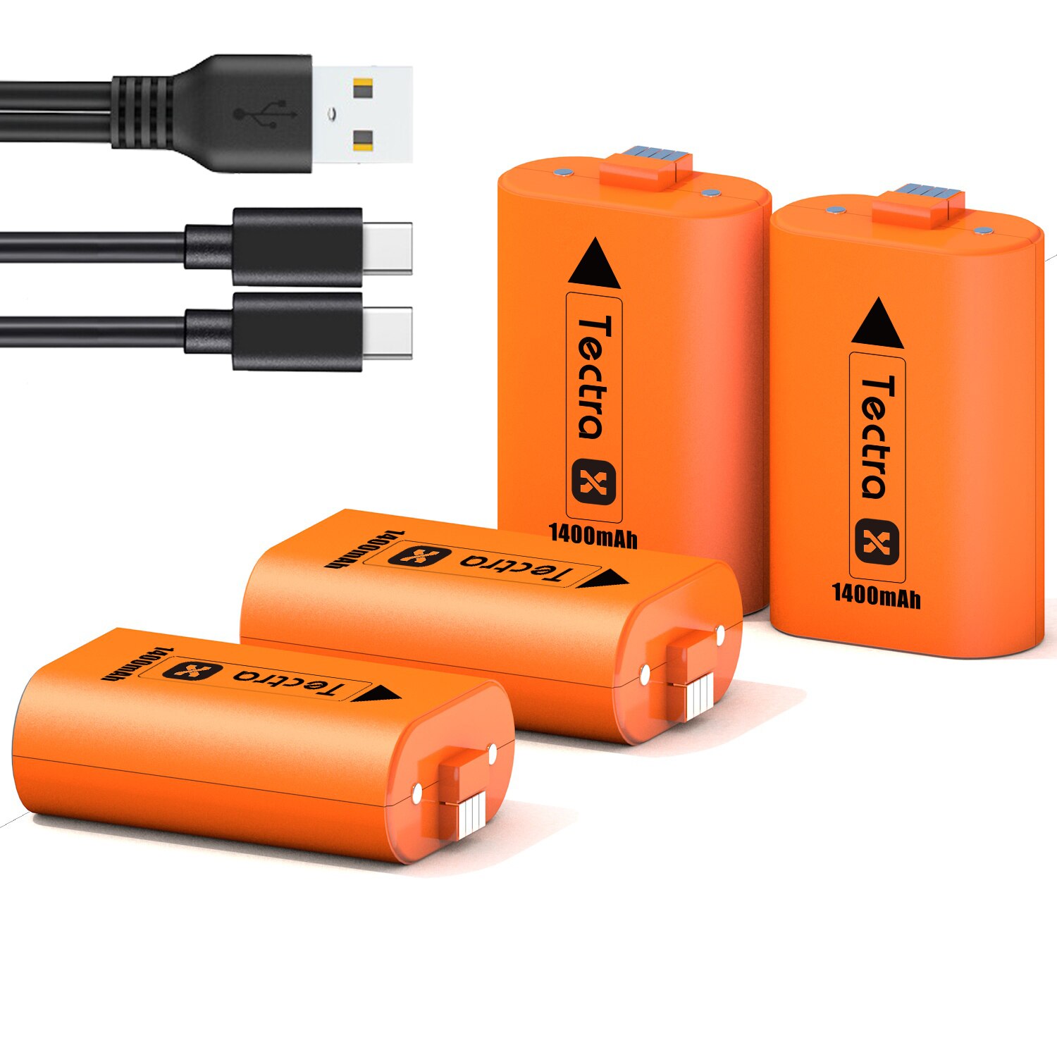 4 Stuks 1400Mah Lithium Ion Batterijen Voor Xbox One, Xbox One S, Xbox One X, xbox Een Elite Draadloze Controller Gamepads