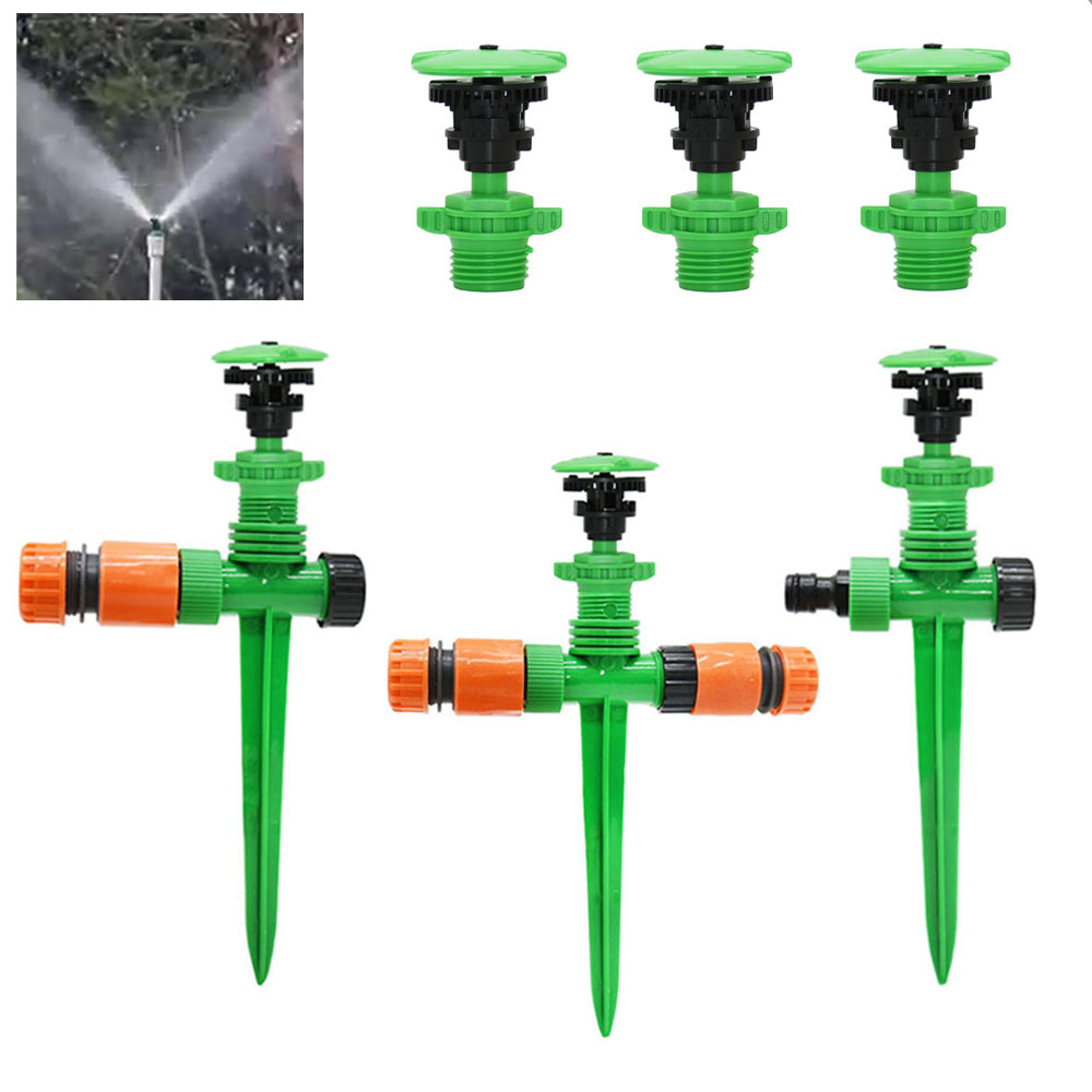 Einstellbare gespickt Rocker Einschlag Sprinkler Garten Landwirtschaft Bewässerung Düse Rasen Bewässerung Bewässerung 360 Grad rotierend Jet