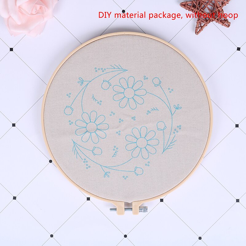 Diy padrões de flores kits de ponto cruz artesanato artesanal suprimentos costura 3d pacote de materiais bordados europeus bordado conjunto: A