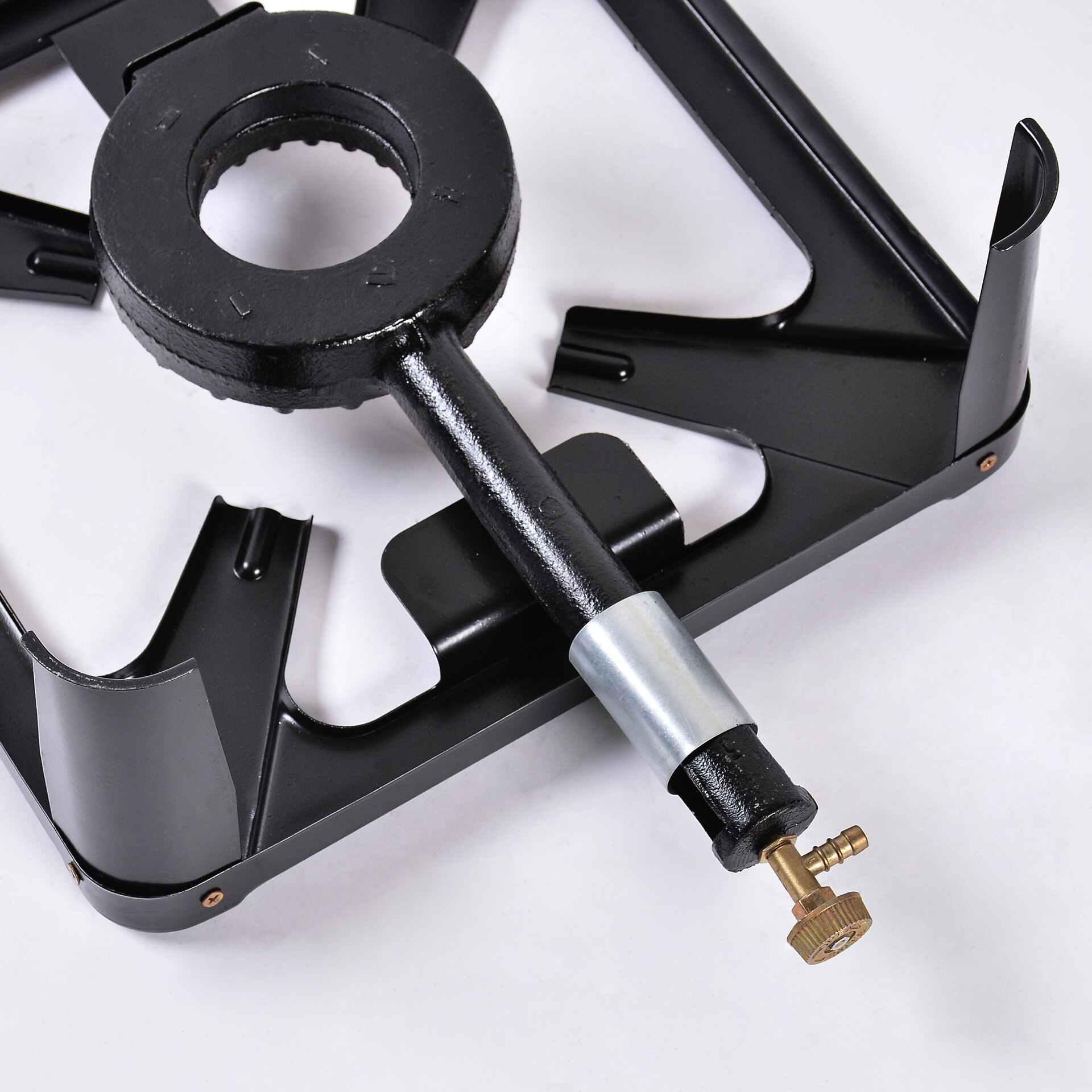 Commerciële Rijst Noedels Gestoofde Kip Speciale Kachel Enkel Gat Gasfornuis Zand Pot Kachel Single Eye Braadpan Pot Baby Kachel