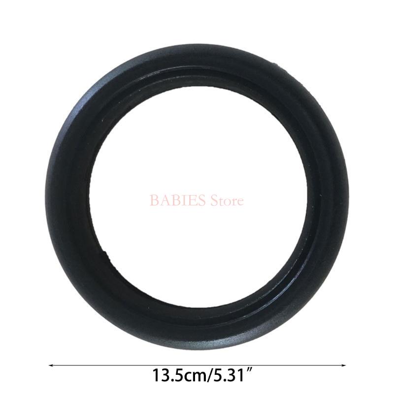 Tampa do pneu para rodas carrinho, acessórios do bebê, roda traseira dianteira, alto desempenho, fácil instalação, durável, 12cm diâmetro