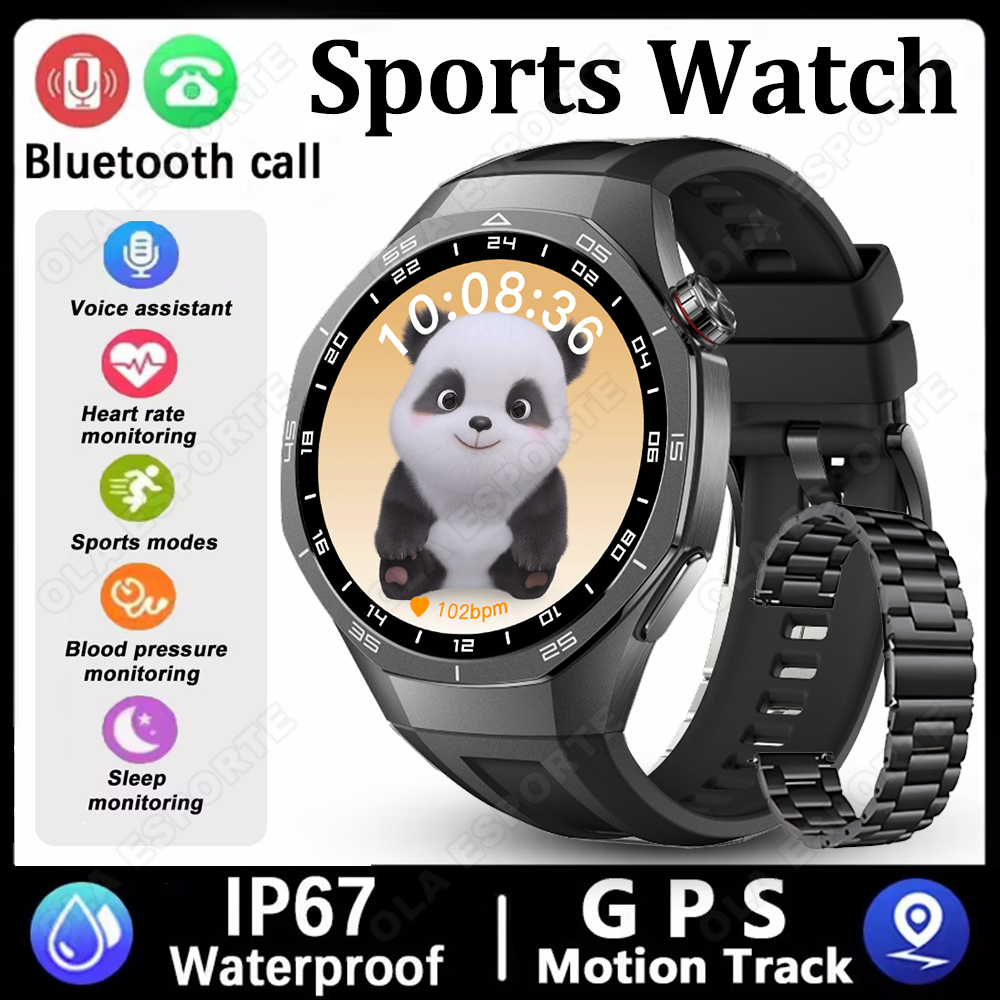 Nowy Smartwatch z ekranem HD AMOLED 1.52 cala, robić sportów outdoorowych, wodoodporny 3ATM, monitorowanie tętna, przypomnienia o informacjach, SmartWatch HW12: SZARY