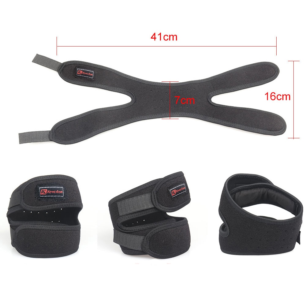 Coussinet de protection de la rotule du genou, sangle de protection de la rotule du genou, soutien des Ligaments de sport, coussinet de protection de la ceinture, soulagement de la douleur