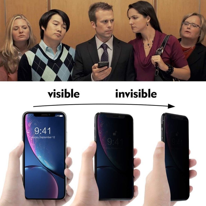 Für huawei  p30 p20 lite Profi privatsphäbetreffend Anti-spionage-displayschutz aus gehärtetem glas 9h displayschutzfolie aus gehärtetem glas für huawei  p10 Plus
