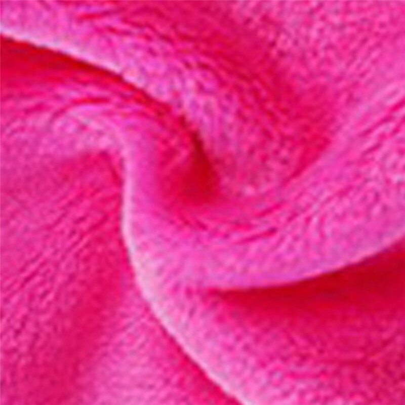 Microvezel make-up remover herbruikbare make-up handdoek remover doekjes geen reinigingsolie nodig beauty gezichtsreiniger tools: Roze