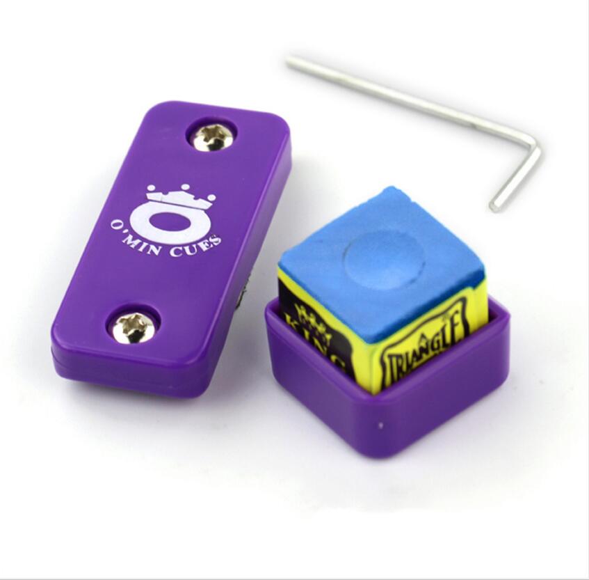 Magnetic Billiard Chalk Holder Chalk Tip Holder for Billiard 5 Colors Pool Billiard Accessories China