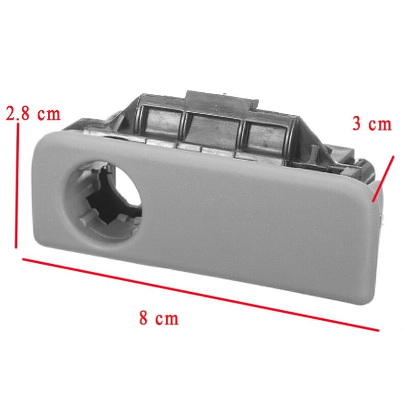 Glove Compartment Box Latch Handle Stone Gray for Toyota Sienna 04-10 Oe:Cl5441