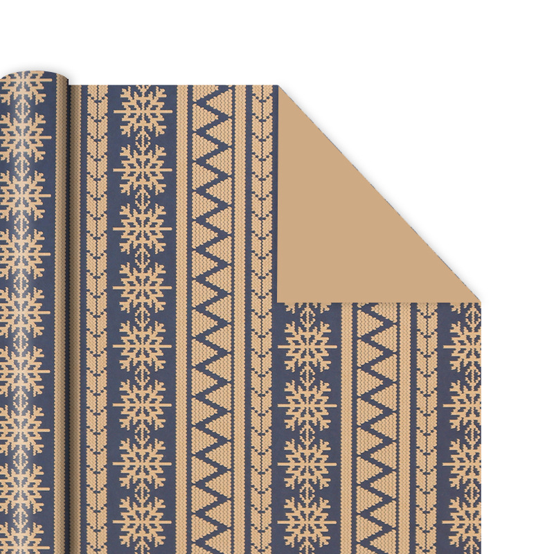 50*76cm Classic Christmas Wrapping Paper Elk Green Decoration Wrap Artware Kraft Packing Paper Vellum Paper Origami Paper: Chocolate