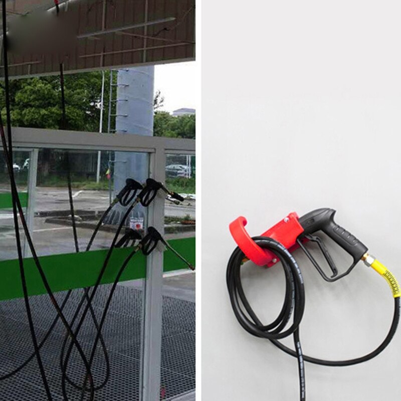 Wall Mounted Storage Rack for Pressure Washer Practical Water Pipe Holder Bracket Easy to Install Bracket