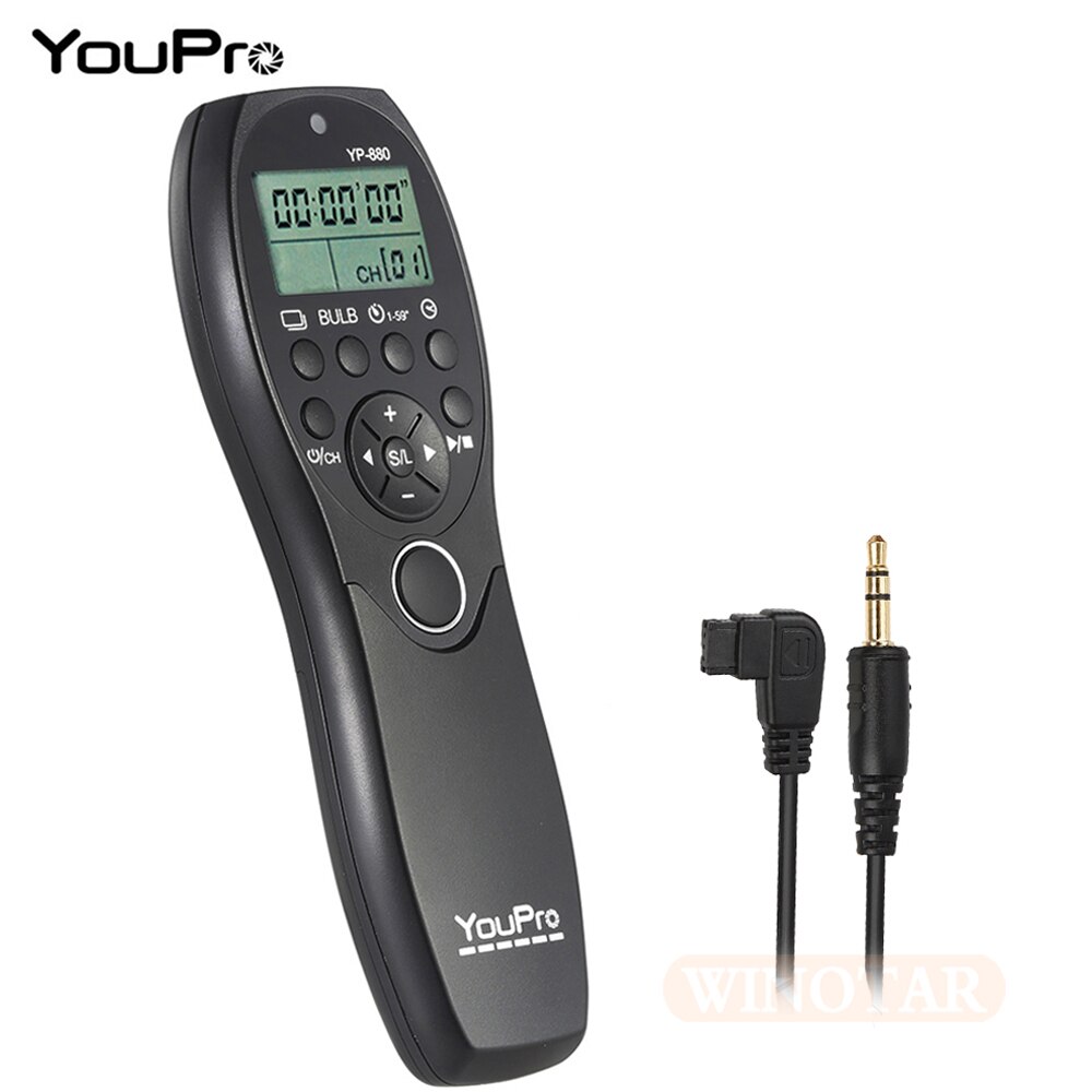 Youpro yp -880 s1 kabelgebundener Timer-fernauslöser für sony Alpha dslr -a900 a850 a700 a580 a300 a200 a77 a57 a35 a33
