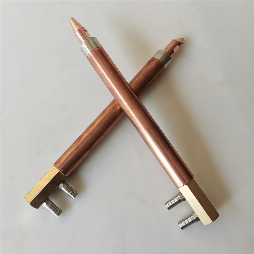 Spot welding machine electrode grip rod through water copper rod / cooling electrode copper tube Holders electrodes