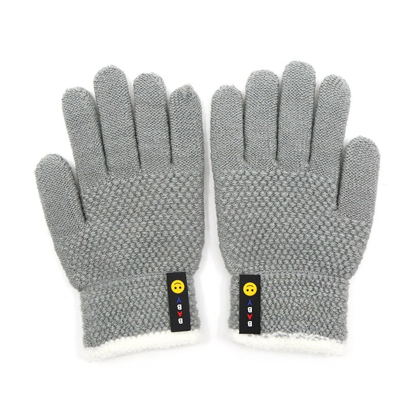 6-10 anni New Fashion Kids guanti a maglia spessa guanti invernali caldi guanti elasticizzati per bambini accessori per neonati per bambina
