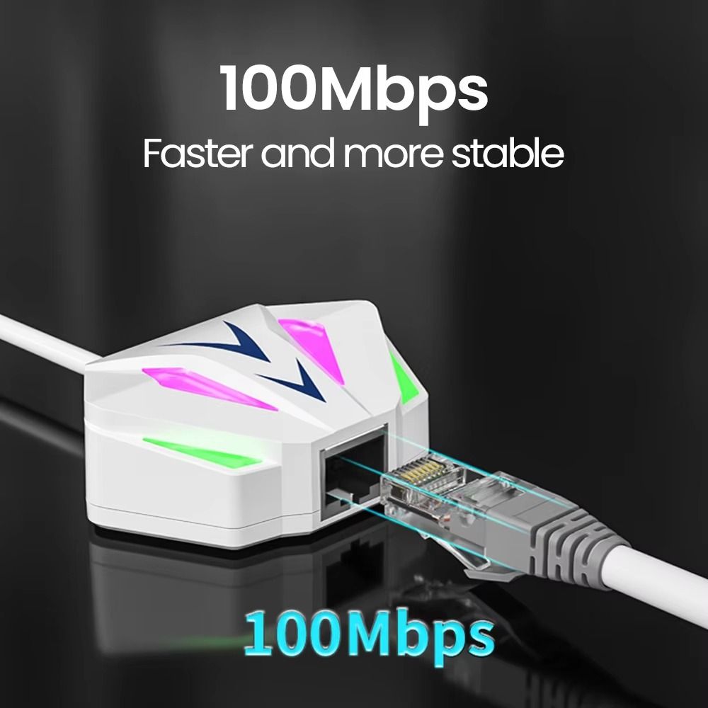 USB/Typ-C USB zu RJ45 Netzwerkkarte USB zu 2,5G Konverter Typ C Ethernet Adapter 2-in-1 Hochgeschwindigkeits-USB zu Netzwerkanschluss